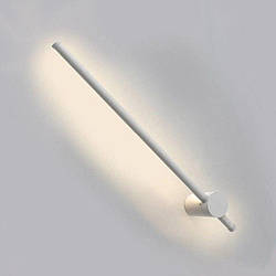 Лінійне LED бра STICK 8W L600 60см біле WHITE Luminaria 3000К 544Lm 220V IP20 cвітильник світлодіодний настінний