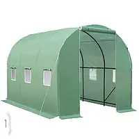 Аркова теплиця 343 x 200 x 200 cm з плівковим покриттям 11,4 м3