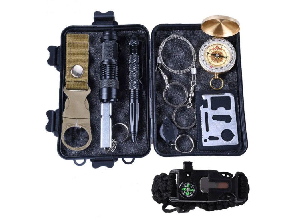 Набір для виживання кемпінгу туристичний 12 в1 (Р-1934), фото 1