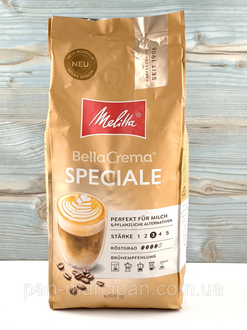 Кава зерно Melitta Bella Crema Speciale 100% arabica, фото 1