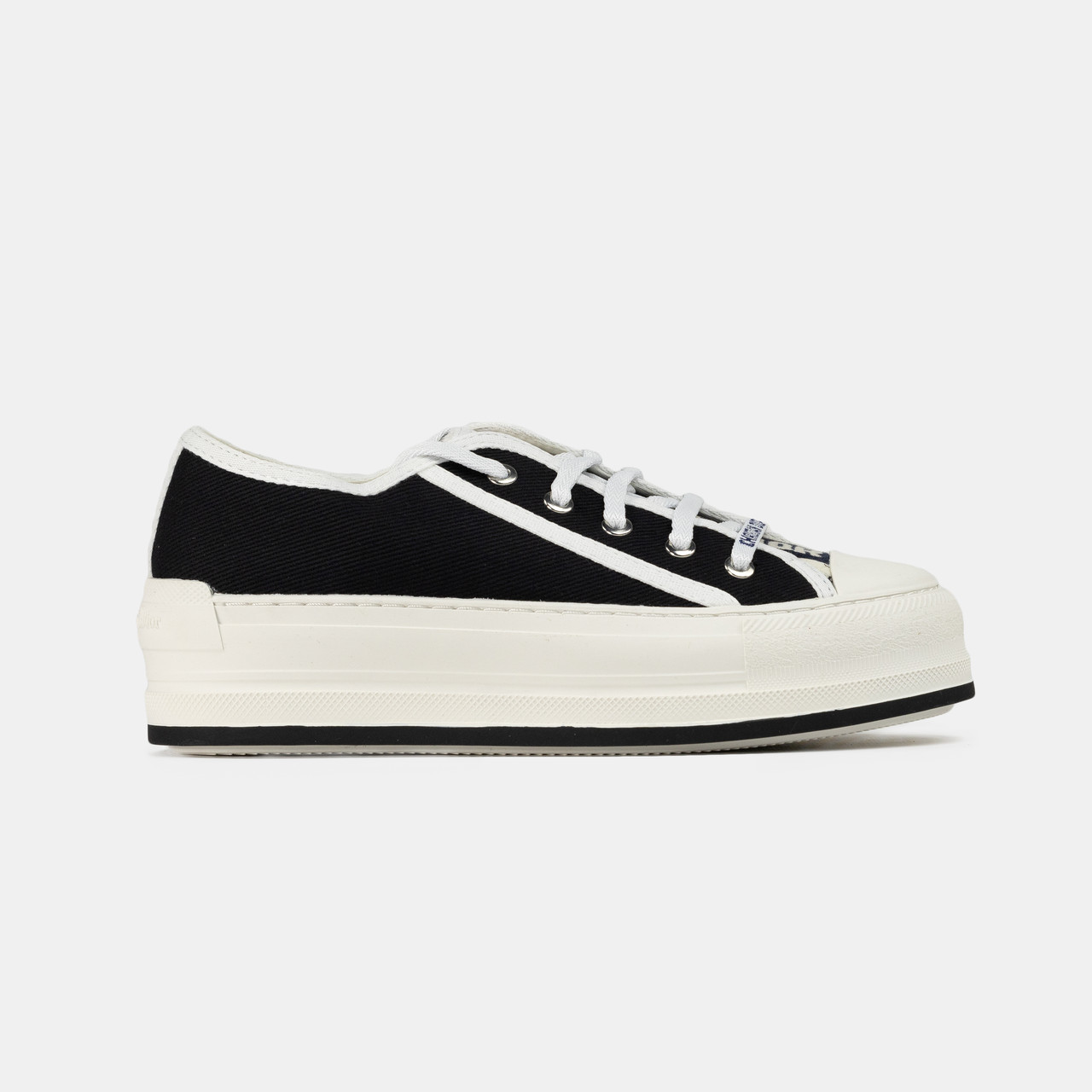 Жіночі Кеди Christian Dior Walk'n'Dior Platform Black / Крістіан Діор Волк н Діор Платформ