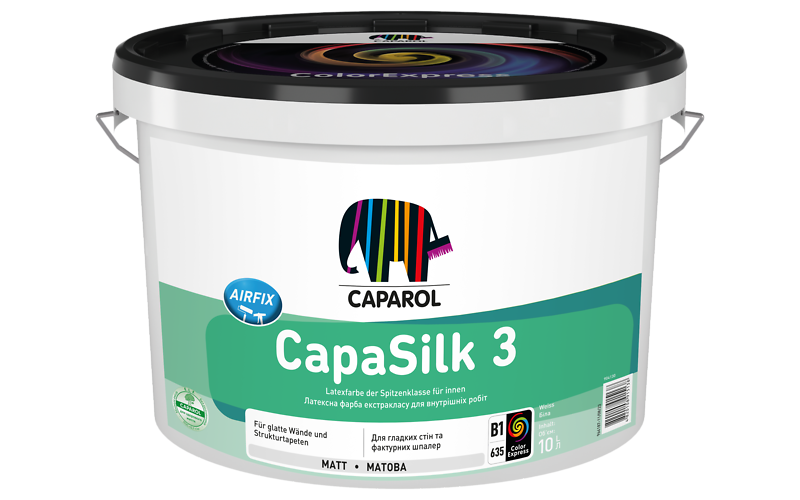 Фарба інтер'єрна латексна матова Caparol CapaSilk 3