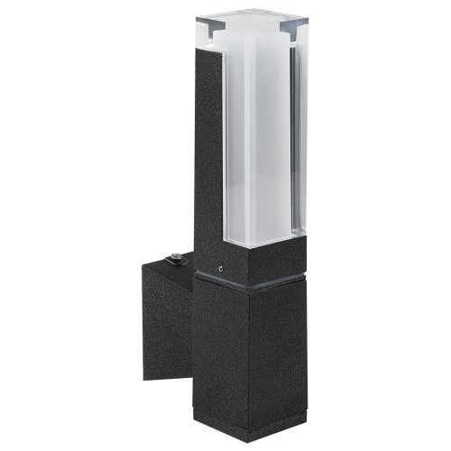 Архітектурний світильник DH0161ARD 7Вт BLACK Ardero 3000K 230Lm IP54 50х100х270мм чорний, фото 1