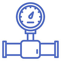 Монтаж редуктора тиску