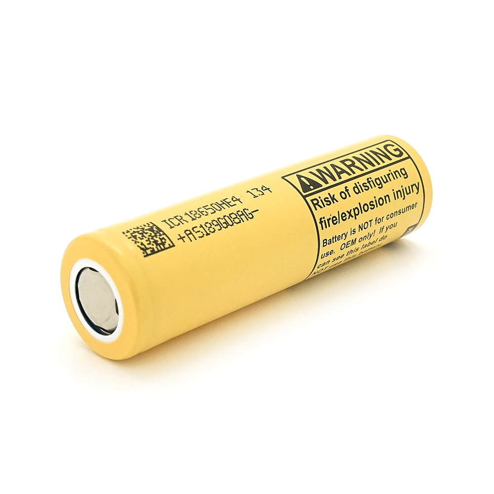Аккумулятор 18650 Li-Ion LG LGDBHE41865-HE4 2500mAh 35A желтый батарея ...