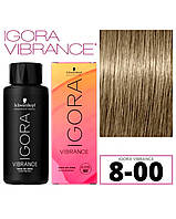 Краска для волос Igora Vibrance 8-00 інтенсивний натуральний середньо-русявий 60 мл