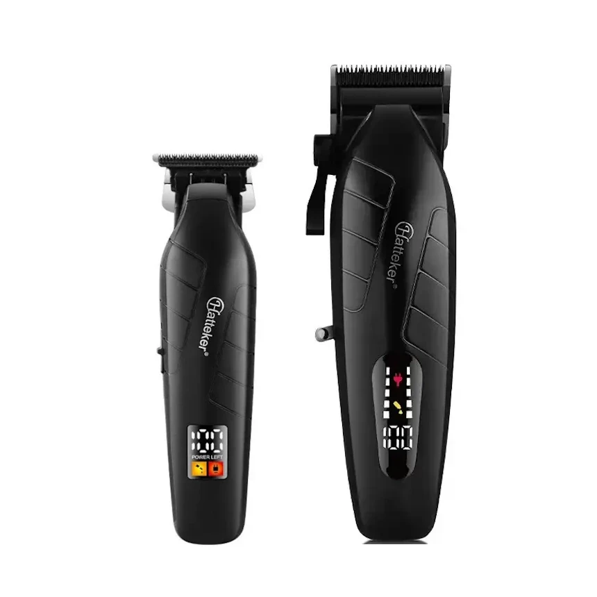 Комбо-набір (машинка+тример) Hatteker Cordless Black (HT-6036-BK+HT-6029-BK)