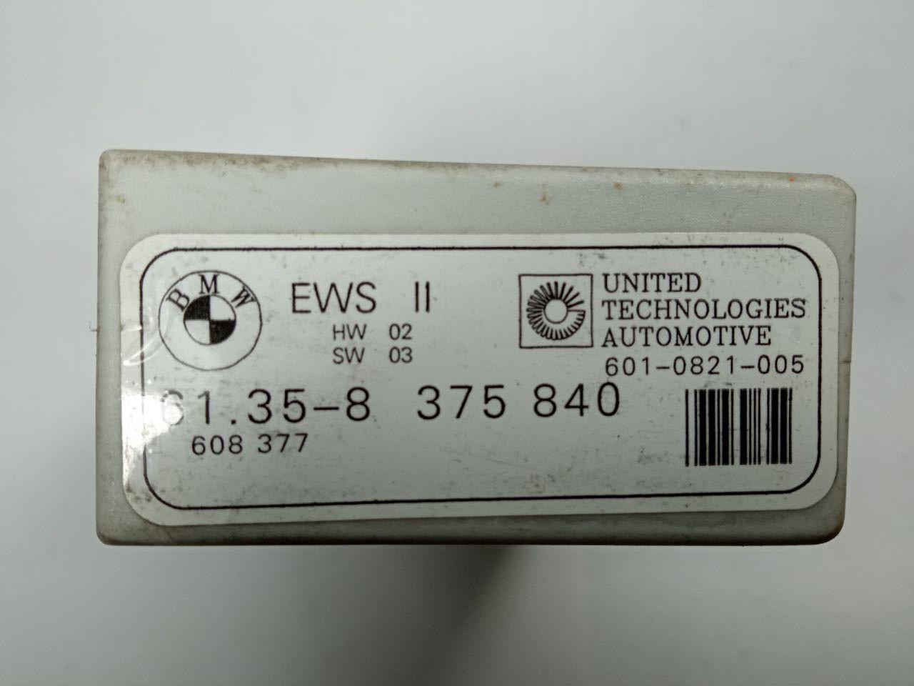 Електронний блок керування BMW 61.35-8 375 840 / 61358375840