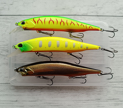 Воблер міноу REALIS JerkBait 110SP 110мм 16,2гр Набір 3шт, фото 1