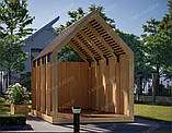 Альтанка двосхилий «Барнхаус» 3 х 5,4 м, фото 3
