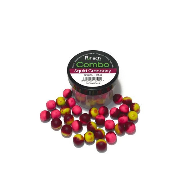 Бойли Puhach Baits Balance Combo 12mm - Squid Сranberry
