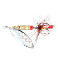 Блешня Zeox Reactive Long #2 6g 007 Silver/Holo