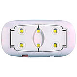 Лампа для манікюру та педикюру LED+UV (лампа для сушки гель-лака) SUN 6 Вт, фото 4