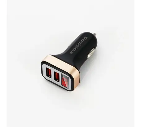 Автомобільна зарядка Reddax RDX-105 2USB + Lightning, фото 1