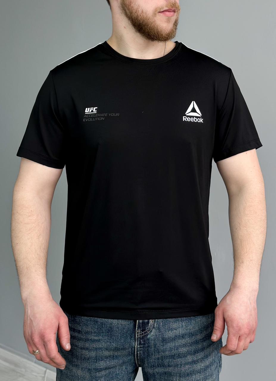 Чоловіча футболка Reebok UFC чорна спортивна футболка Рибок