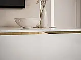 Меблева стінка на прямих ніжках Aurora Gloss (білий глянець/золотий), фото 5