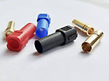 Конектор XT150 Мама AMASS силовий (чорний, червоний, синій) - 3 шт., фото 6