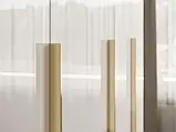 Гардеробна шафа Aurora Gloss 4D (білий глянець/золотий), фото 4