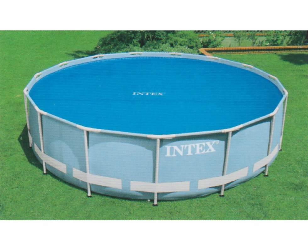 Термозберігаючий тент-покривало SOLAR COVER Intex 28015 для басейну 549см