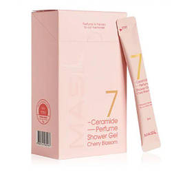 Гель для душу з керамідами з ароматом вишні квітучої Masil 7 Ceramide Perfume Shower Gel Cherry Blos