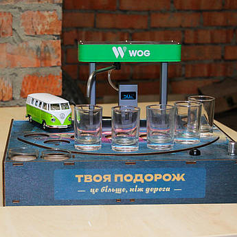 Наливатор "АЗС на 7 чарок" (УФ друк) — Volkswagen T1