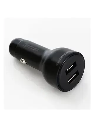 Автомобільна зарядка Reddax RDX-109 2USB White, фото 1