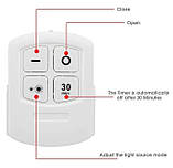 Комплект настінних світильників Light with Remote Control Setс зручним керуванням від пульта (3 світильники), фото 3