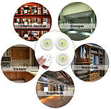 Комплект настінних світильників Light with Remote Control Setс зручним керуванням від пульта (3 світильники), фото 6