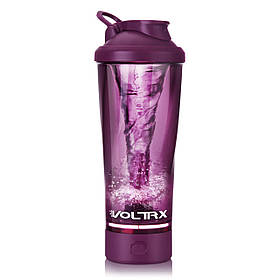 Шейкер спортивний електричний VOLTRX VortexBoost 600 мл. Tritan Purple