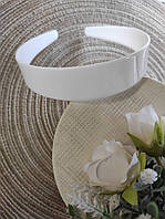 Основа для обруча пластмасова 2.8см. Біла