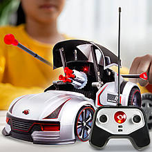 Дитяча радіокерована стріляюча машинка-трансформер на радіокеруванні VELOCITY DEMON (UZL033) (259)