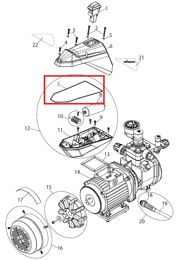 Круглий шнур на Wagner SF 23 Pro, фото 1
