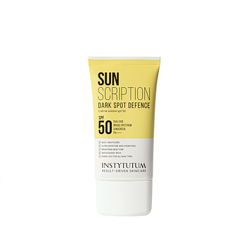 Сонцезахисний крем для обличчя Instytutum Sunscription Dark Spot Defence SPF 50, 50 мл
