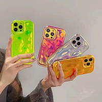 Протиударний неоновий чохол для Айфон