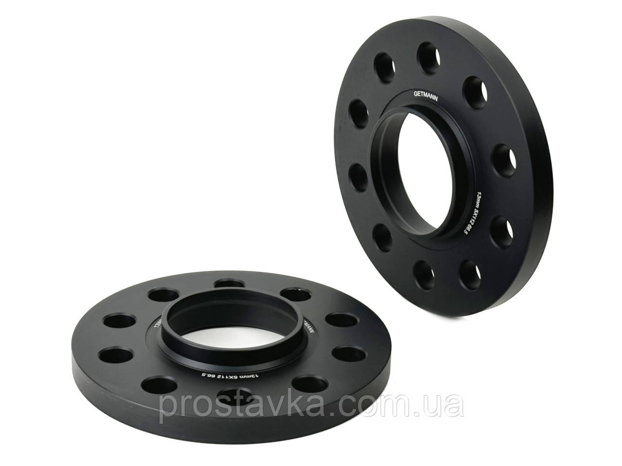 Шайба-проставка с напр. GETMANN | Проставка 13мм 5/112-66.5 (напівтонкий виступ), фото 1
