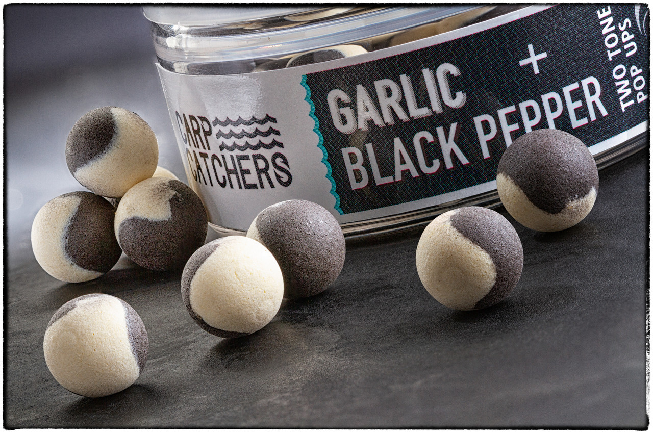 Бойли pop-up Carp Catchers GARLIC&BLACK PEPPER 8 мм