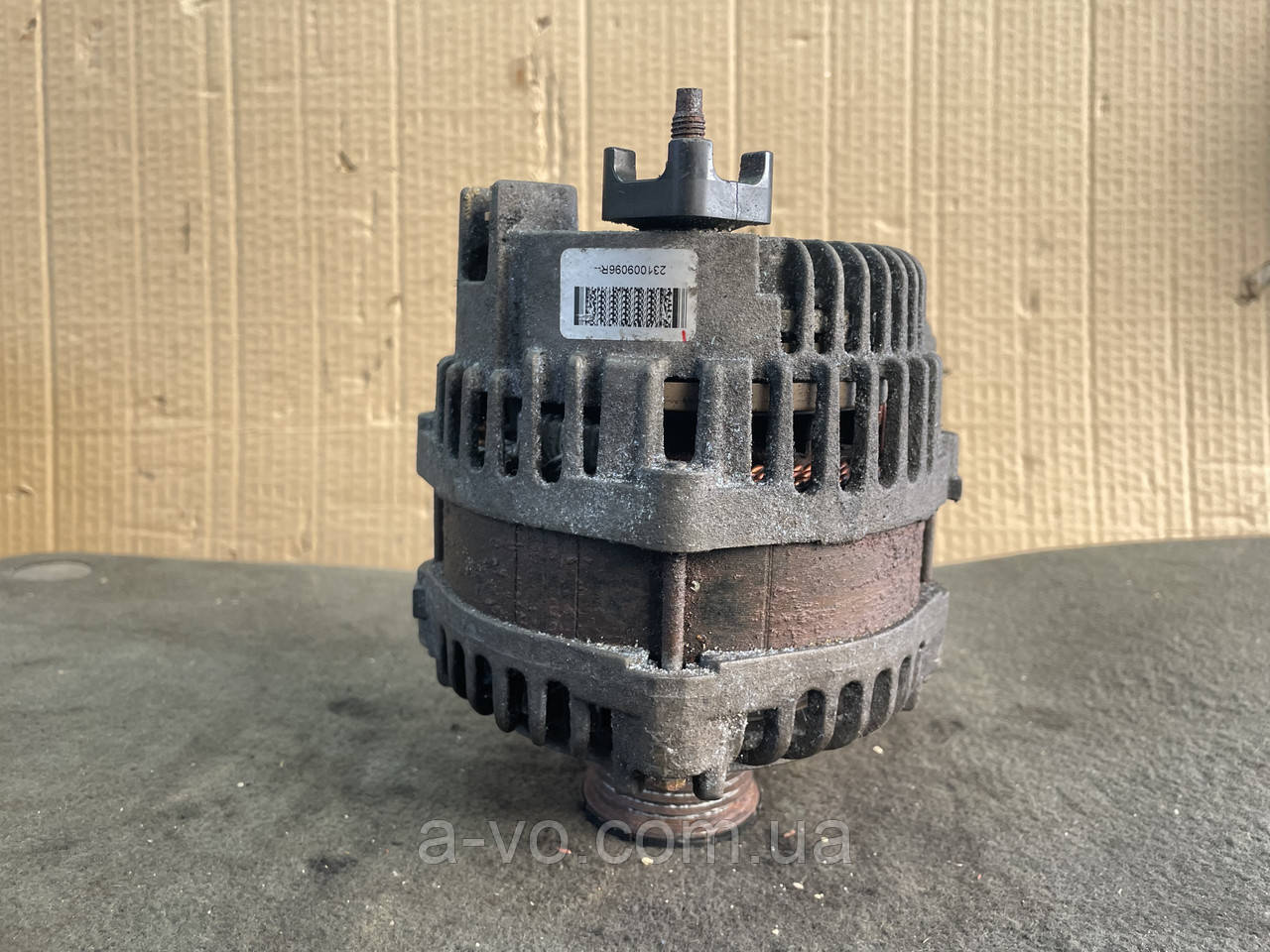 Генератор для Renault Trafic, Opel Vivaro, Nissan NV300, 1.6DCI, 231009096R, A003TX1781ZE, 185A, дефект шків, фото 1