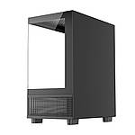 Корпус 1stPlayer Mi2-A-BK-2F7R-1F7 Black без БЖ, фото 5