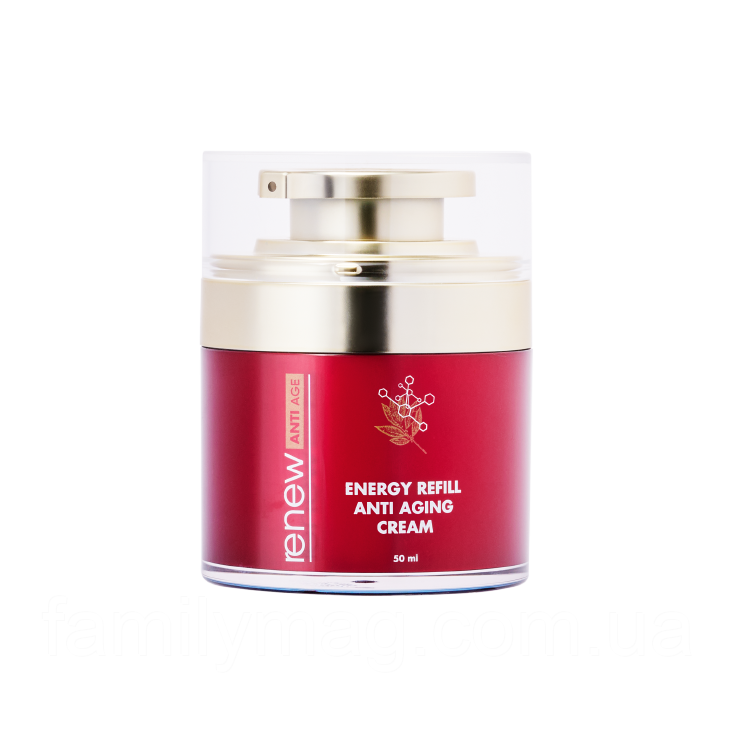 Антивіковий живильний крем-енергетик Energy Refill Anti-Aging Cream Anti Age RENEW 50 мл