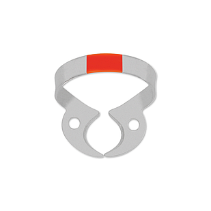 Кламер кольорокодований W3 1шт HYGENIC® GLOSS FINISH WINGLESS CLAMPS