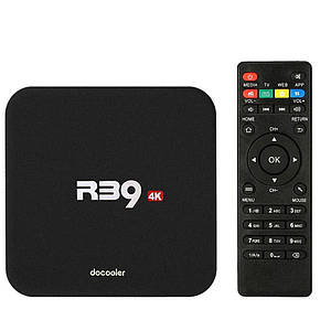 Android TV Box Docooler R39 Android 10.1 2GB 16GB. Смарт-приставка.
