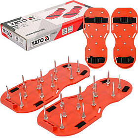 Підошви з шипами на черевики для заливки наливної підлоги YATO YT-80820, 135*300 мм