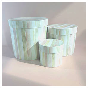 Пасхальні коробки "Полоса" в наборі 3 шт