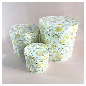 Пасхальні коробки "Ціпи" в наборі 3 шт