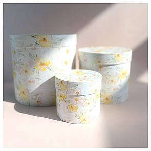 Пасхальні коробки "Весняний букет" в наборі 3 шт