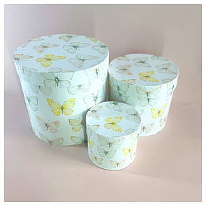 Пасхальні коробки "Метелики" в наборі 3 шт