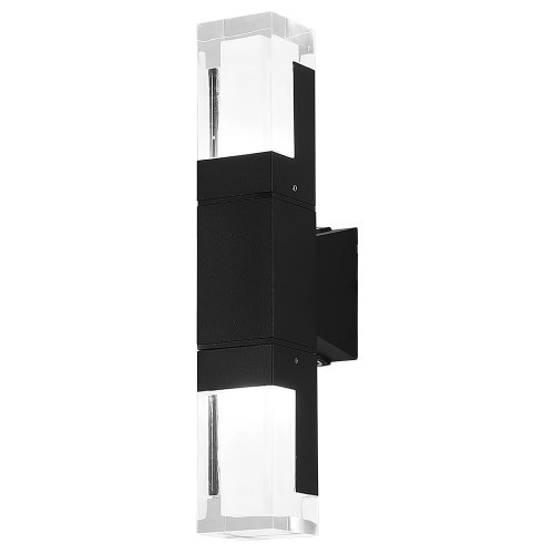 Архітектурний світильник DH0162ARD 10Вт BLACK Ardero 3000K 390Lm IP54 50х100х300мм чорний, фото 1