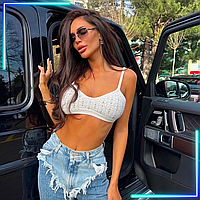 Жіночий топ CHANEL, красивий вишитий камінням, LUX якість