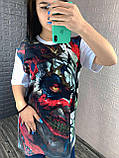 Крута жіноча принтована футболка "Джокер", фото 4