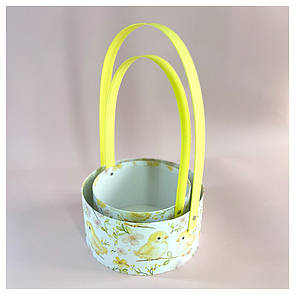 Пасхальні корзинки "Ціпи" в наборі 2 шт